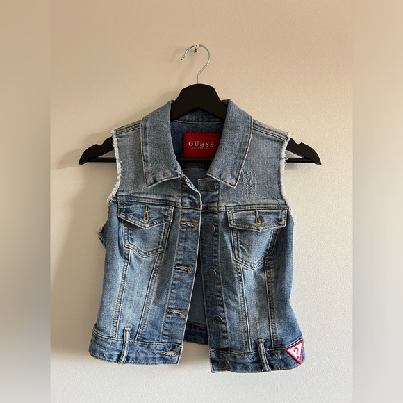 GUESS Denim Vest (XS) - Picture 7 of 11